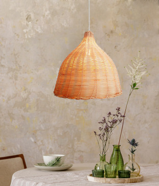 라탄 하바네 펜던트조명, LED식탁등, 까페조명, 라탄조명