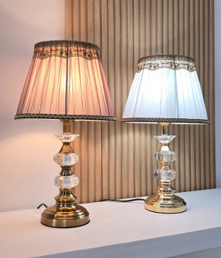 피앙새 침실스탠드 패브릭 단스탠드 (골드, 엔틱)