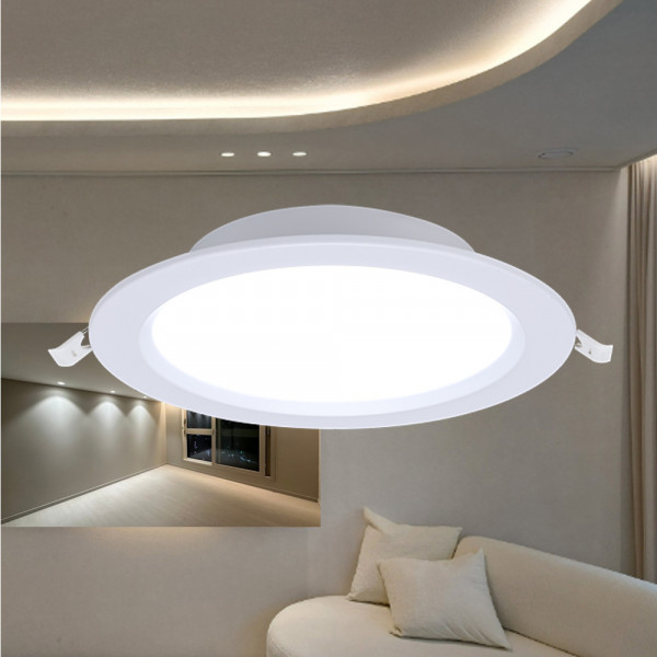 LED 타공 150MM(6인치) 20W 5700K 매장 KS 고효율제품 국내생산