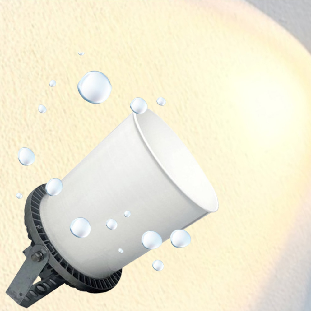 LED 공장등 150W 빛공해 방지 스팟 집중형 투광기 IP65 고천장 국산