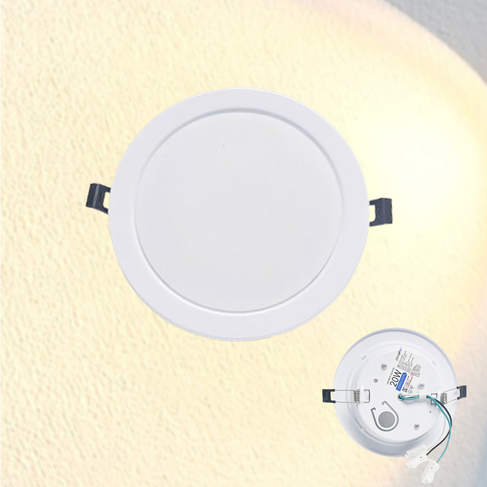 데이온 KS 고효율제품 LED 150mm(6인치) 15W 심플 매입등 다운라이트 국내생산